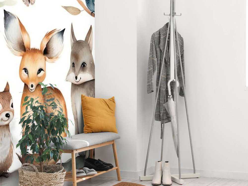 Leśna narracja Zespół akwareli