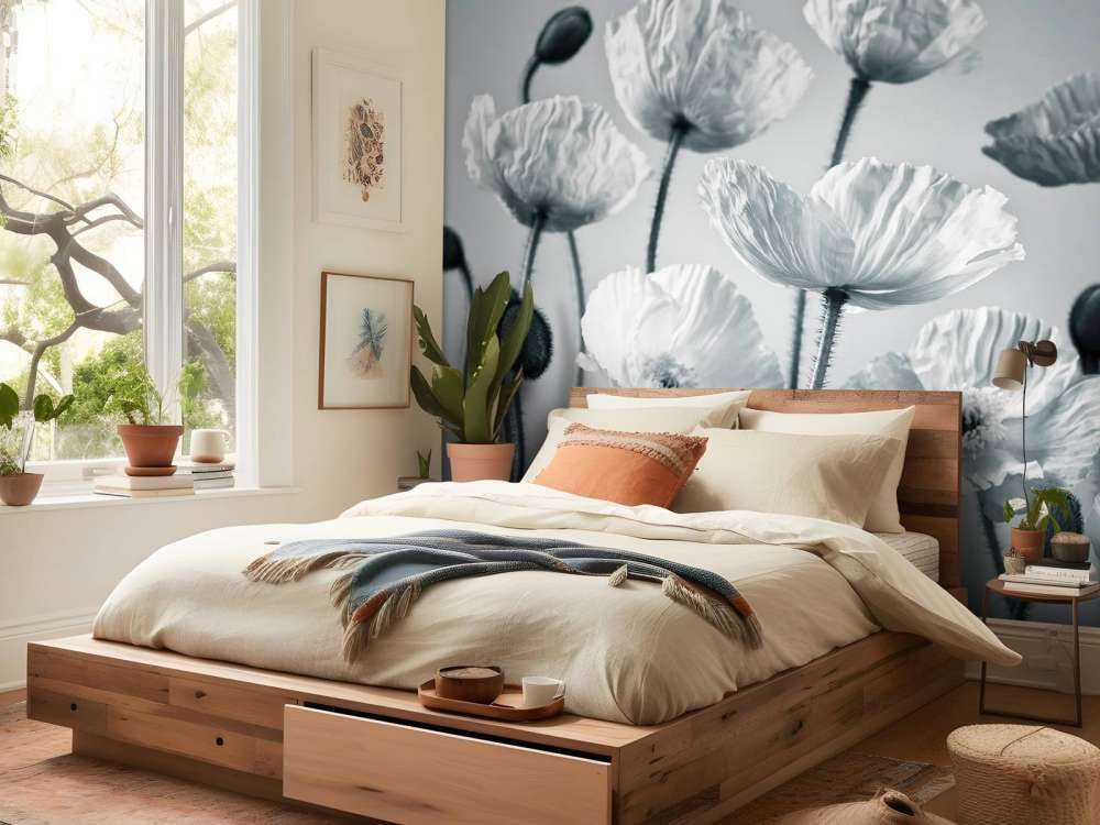 Maki w niebieskim odcieniu