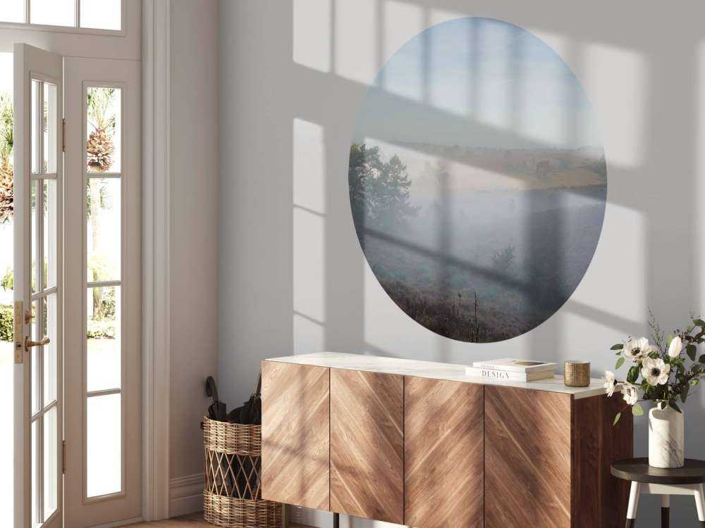 Mgła na wrzosowisku