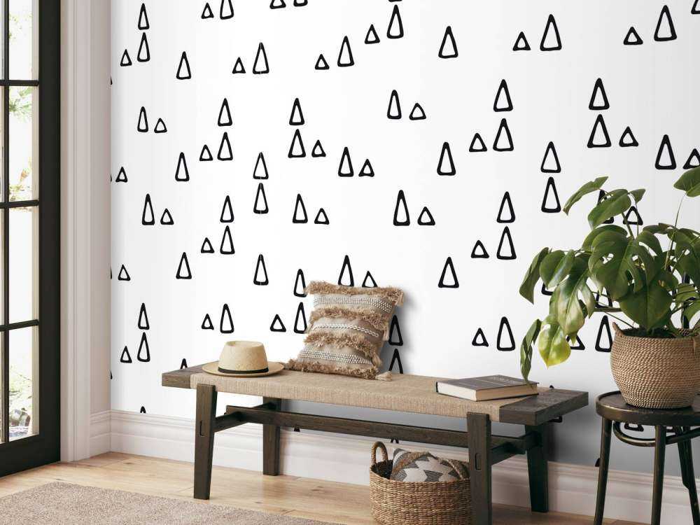 Trójkąty czarno-białe