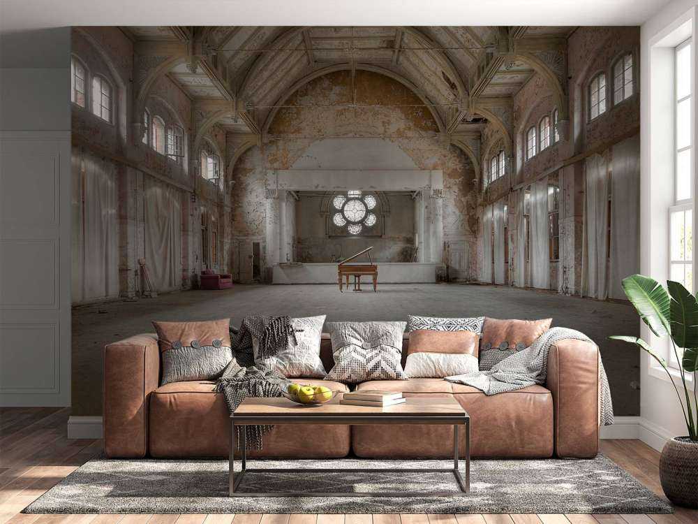 Pokój w starym sanatorium