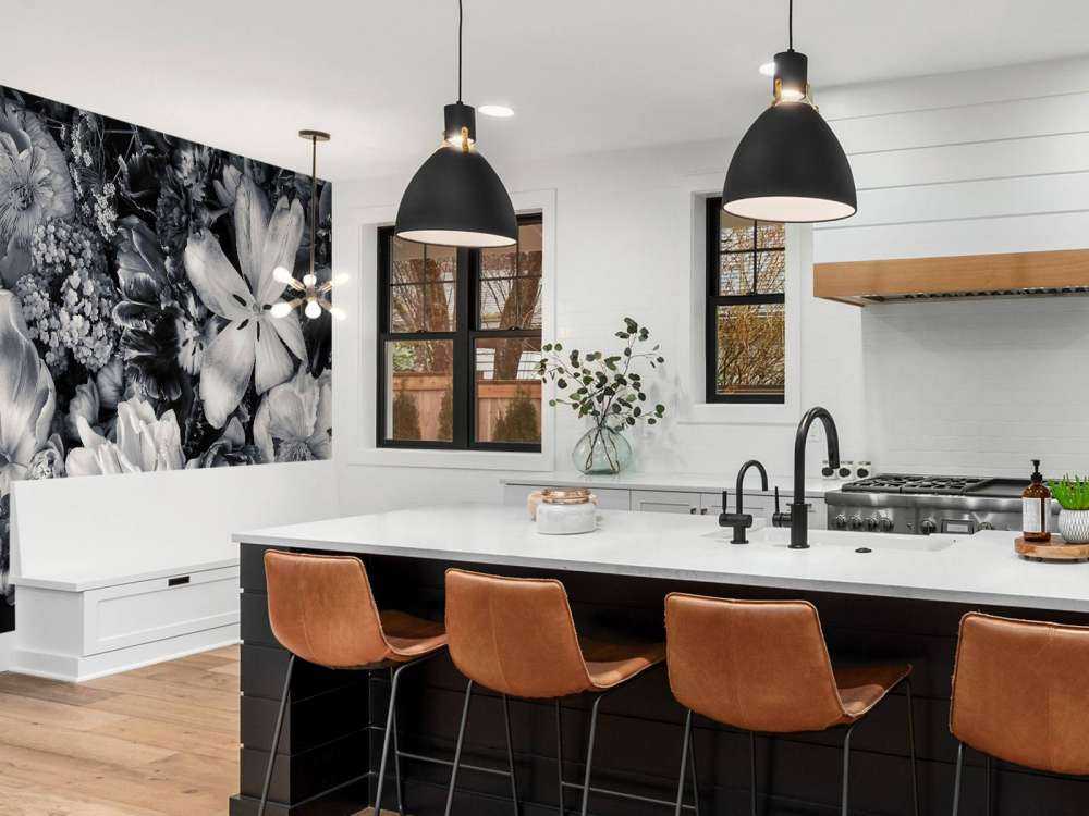 Bukiet różnych kwiatów