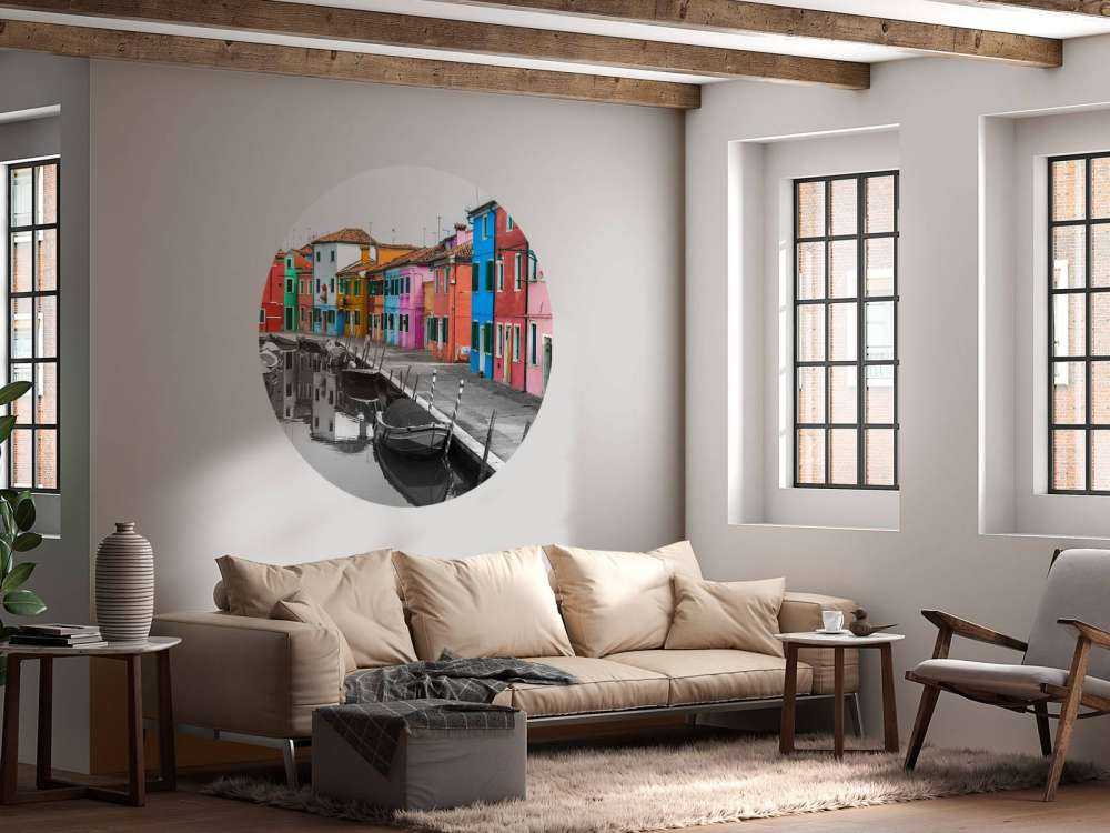 Kolorowe domy rybaków