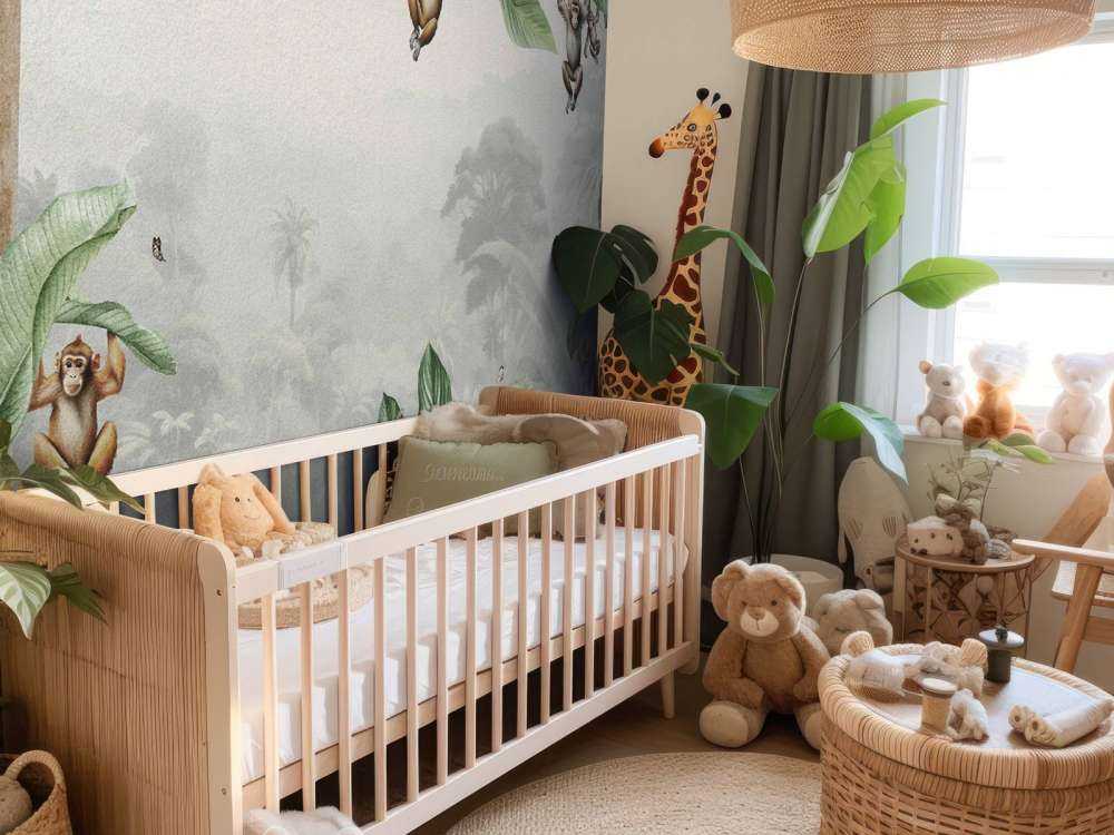 Krajobraz małp w kolorze