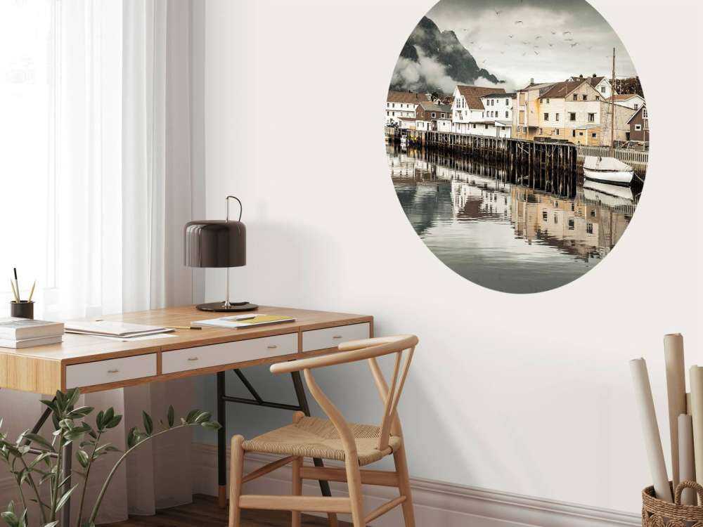 Wioska rybacka na Lofotach