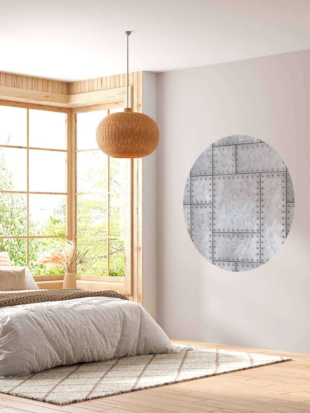 Metalowa płyta pancerna