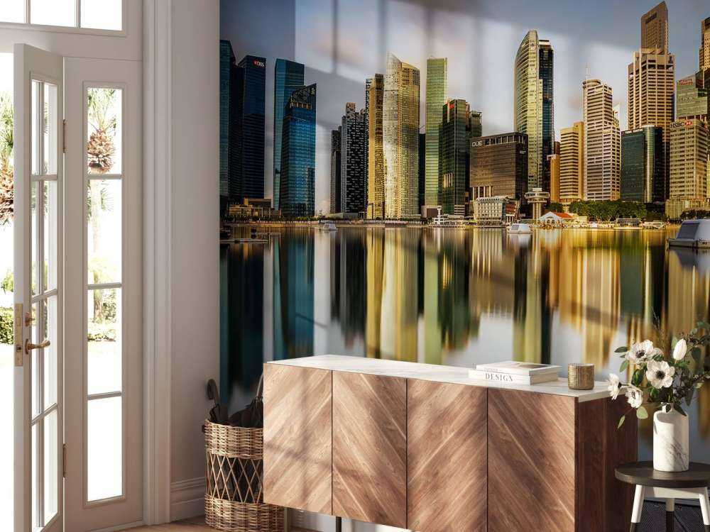 Golden Morning in Singapore