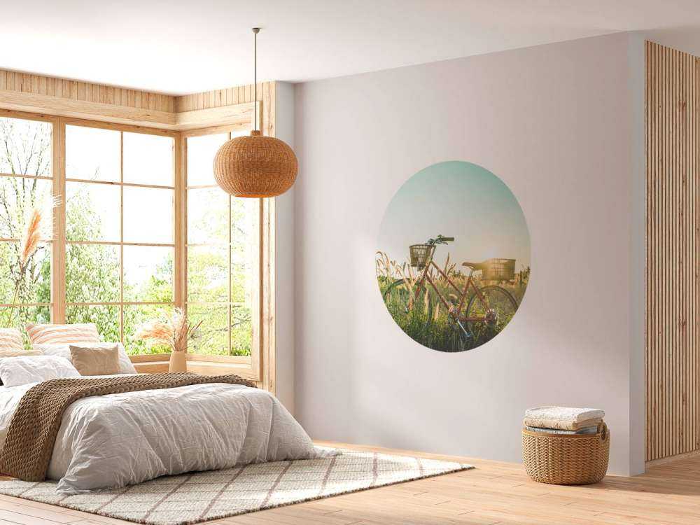 Czerwony rower zabytkowy