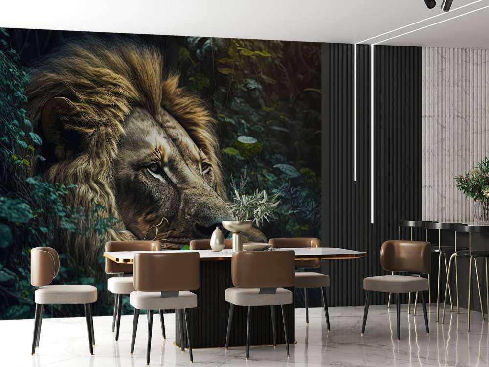 Król lew w dżungli