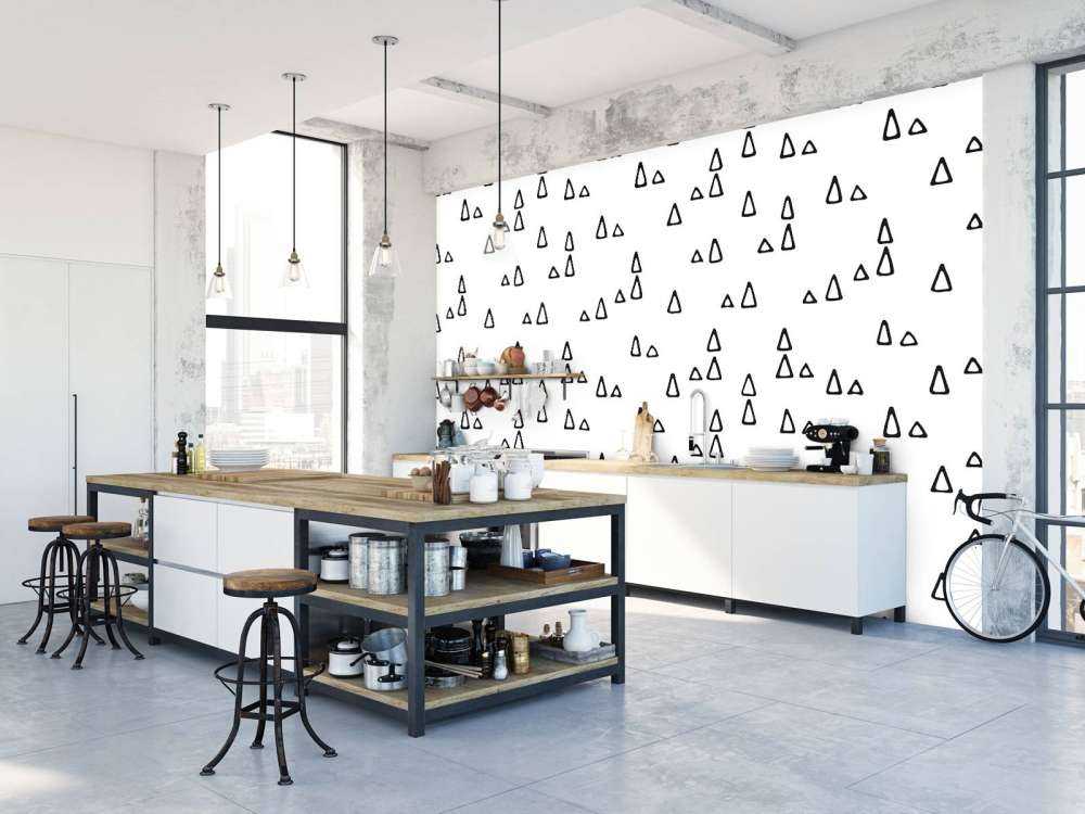 Trójkąty czarno-białe