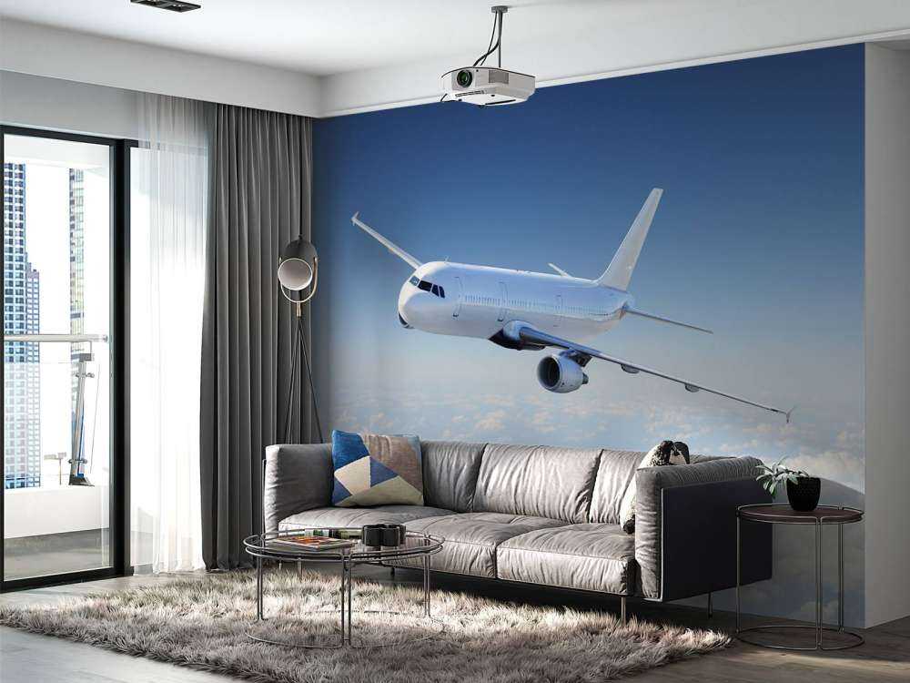 Samolot nad chmurami