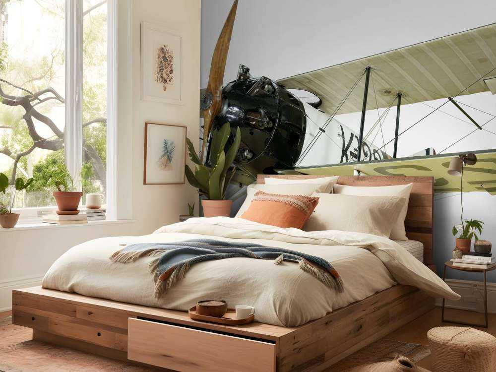 Stary samolot FK 23 Bantam