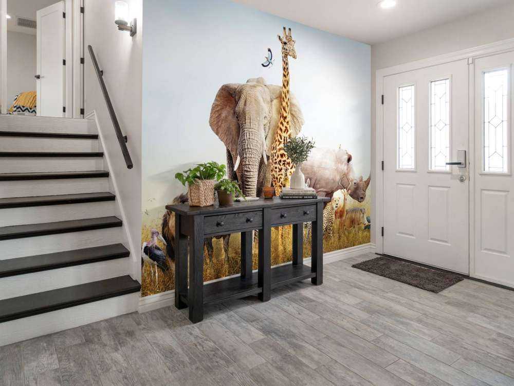 Zwierzę ta na sawannie