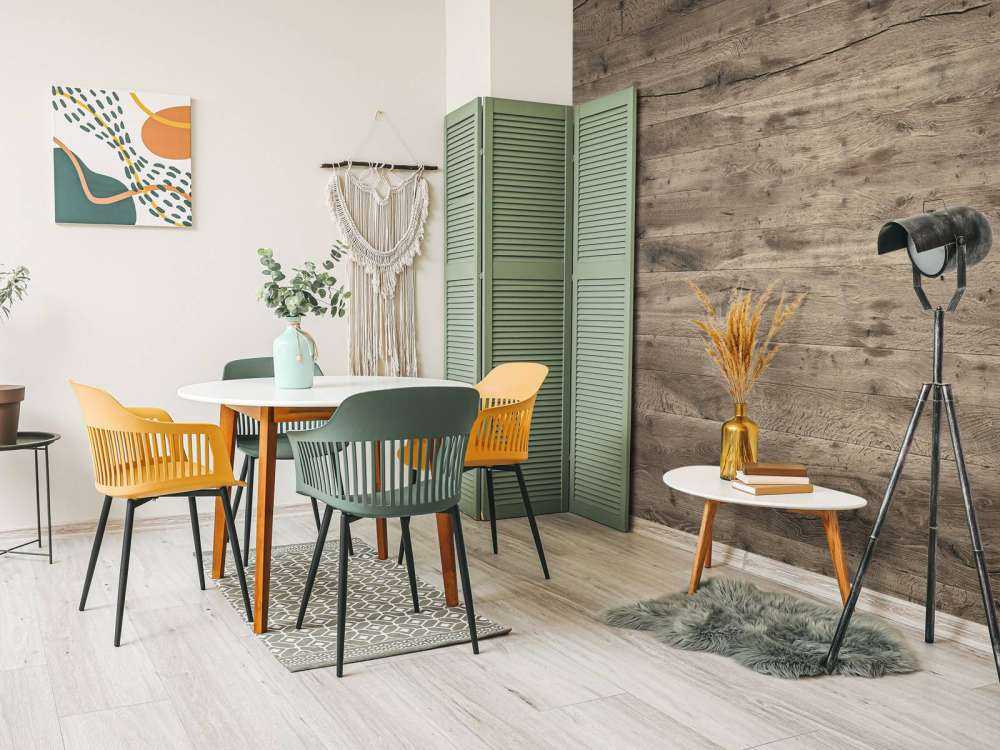 Rustykalne deski drewniane