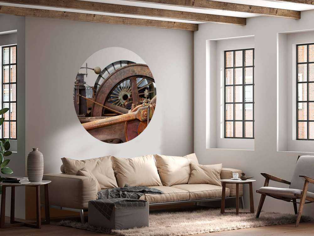 Część linii napędowej maszyny parowej (B) 