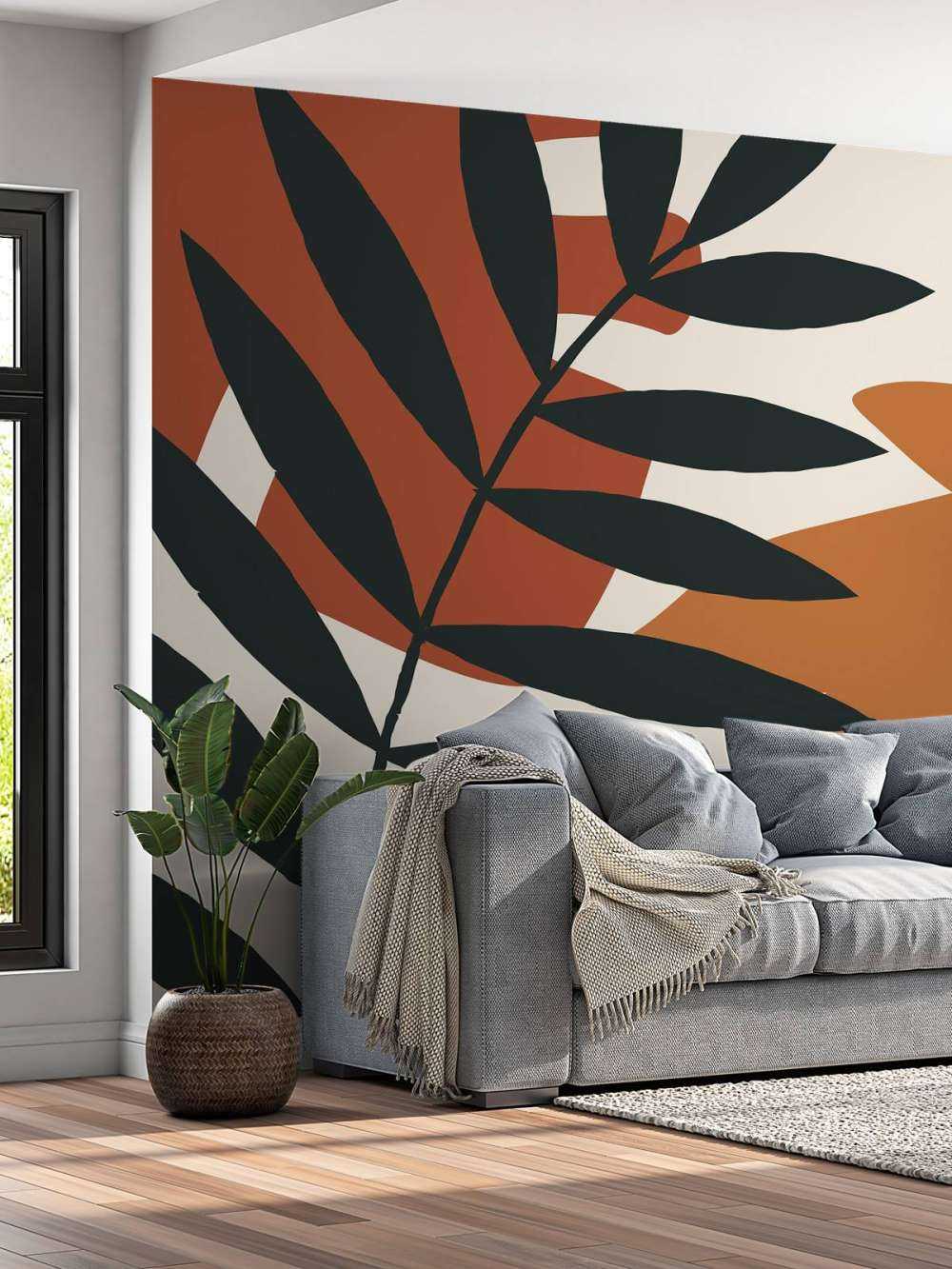 Minimalistyczna roślina