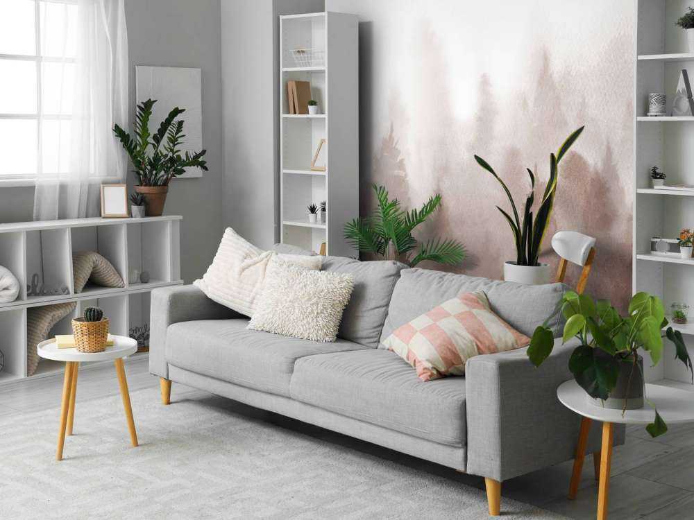 Las wykonany akwarelą