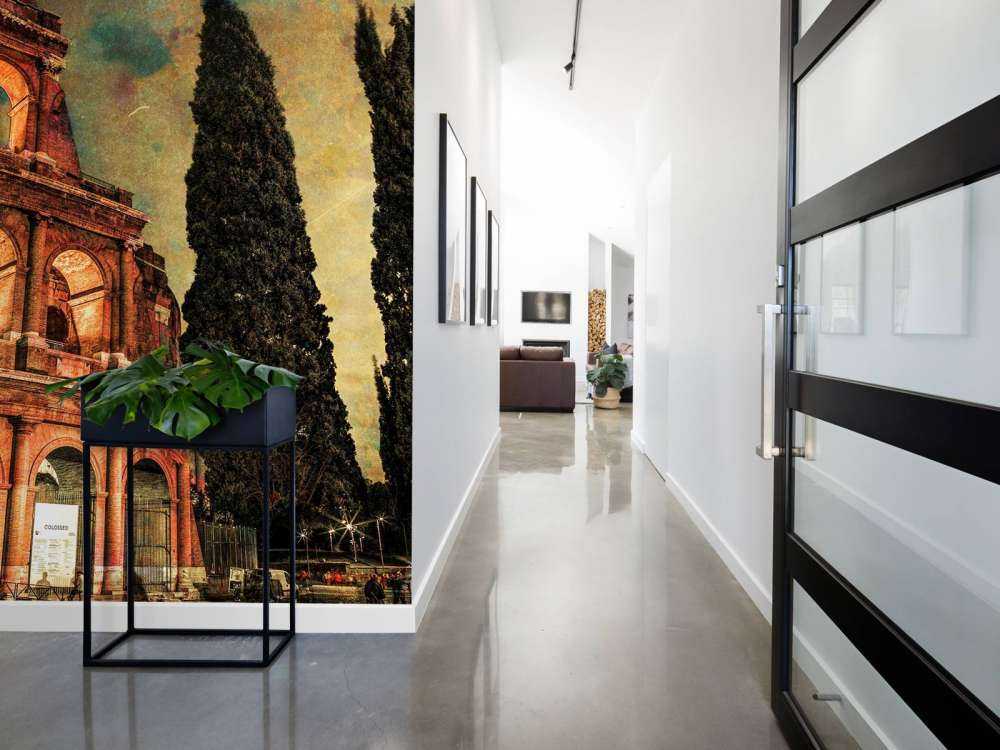 Famous Colosseum in Rome, Italy