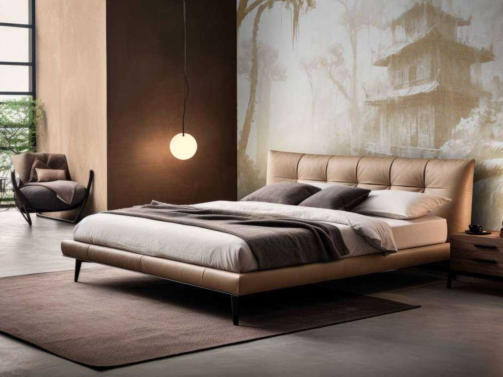 Ukryta Chatka w Mglistym Lesie, taupe