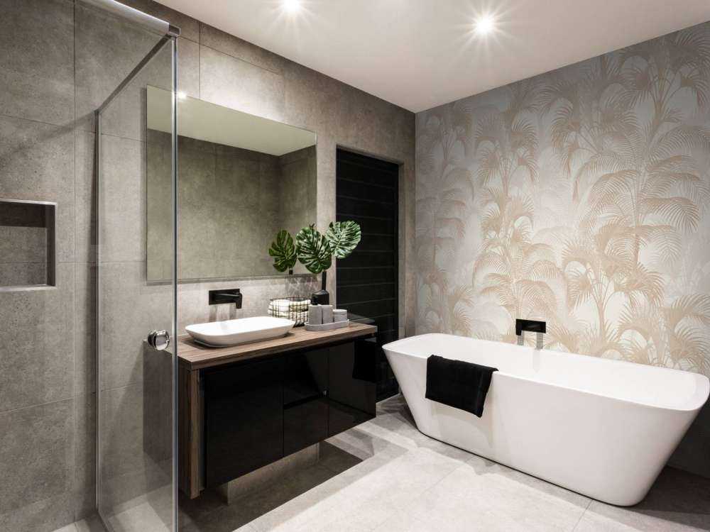 Tropikalne palmy w stylu vintage - piasek