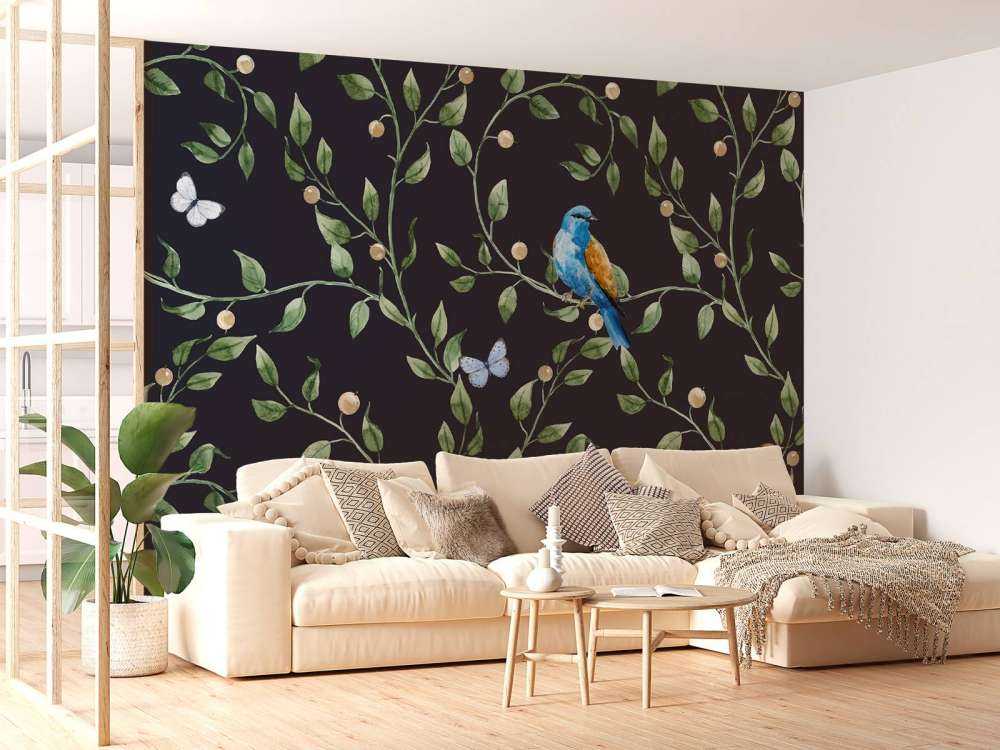 Nocny ogród Śpiew ptaków