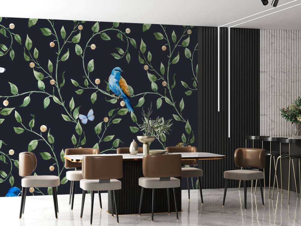 Nocny ogród Śpiew ptaków