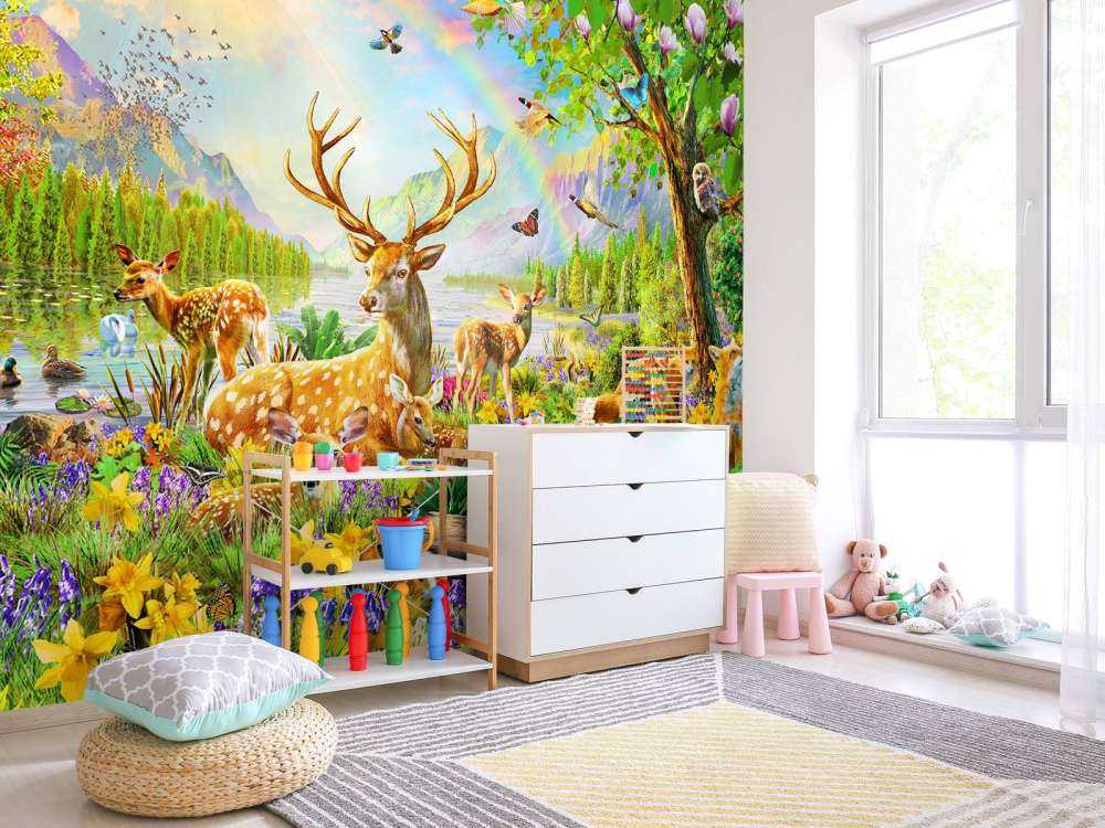 Animals In The Spring