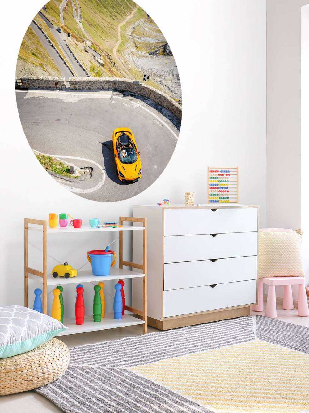 McLaren na Stelviopas - kolor