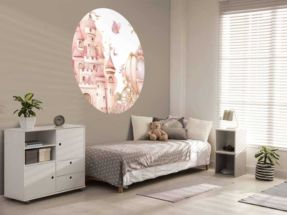 Zamek bajkowy i różana kareta