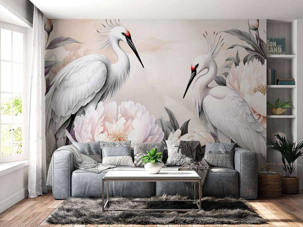 Bociany Romantyczne Różowe