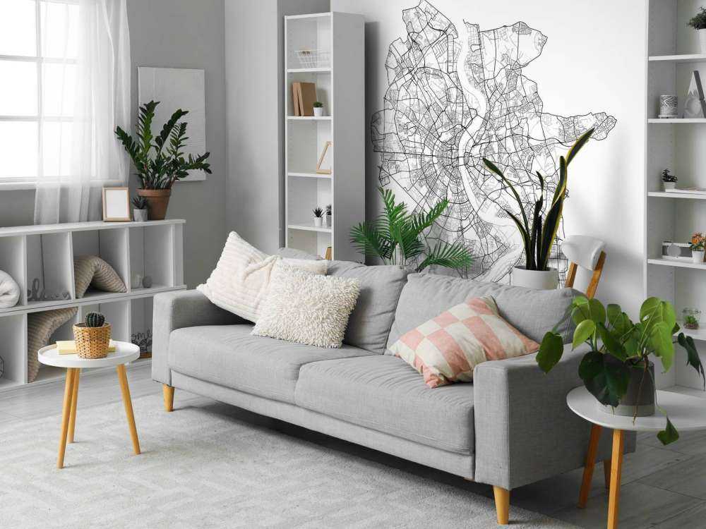 Mapa Kolonii, biała