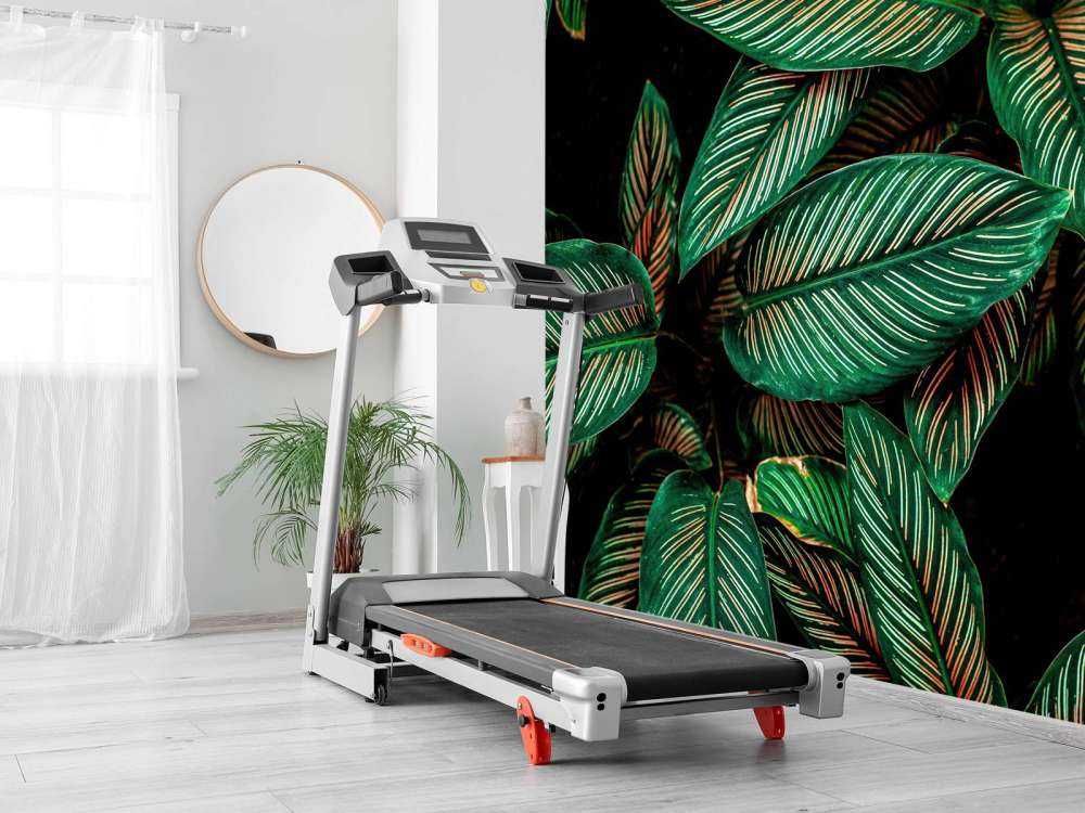 Abstrakcyjne zielone liście