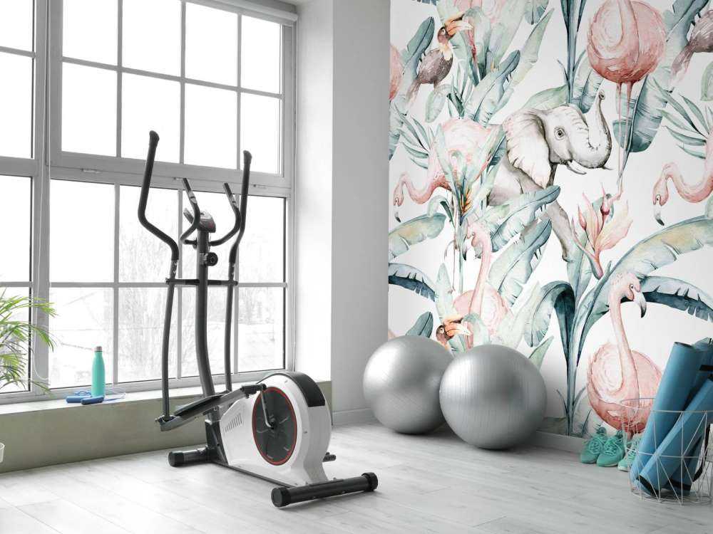 Zwierzęta między liśćmi