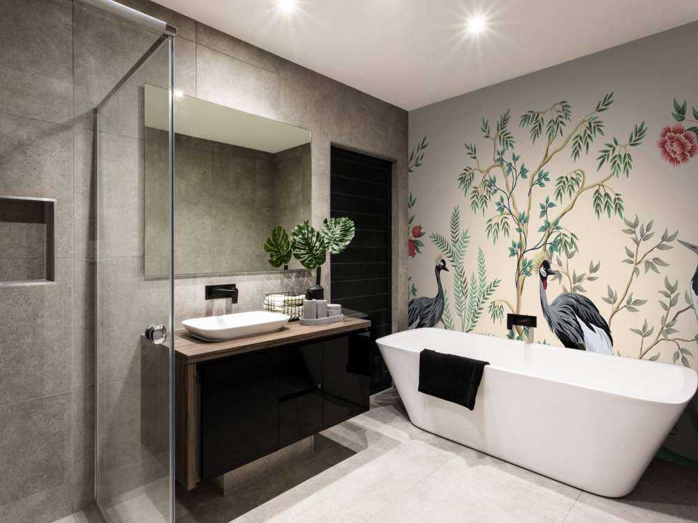 Ilustracja przedstawiająca żurawie