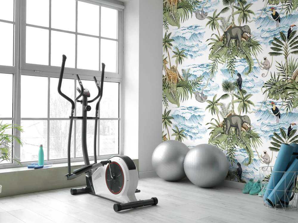 Zwierzęta między liśćmi