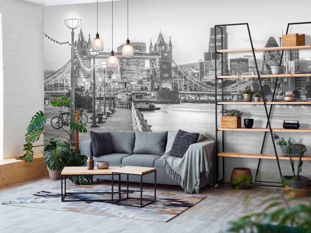 Promenada nad rzeką w Londynie