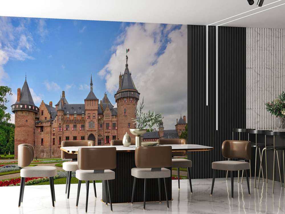 Zamek de Haar od frontu