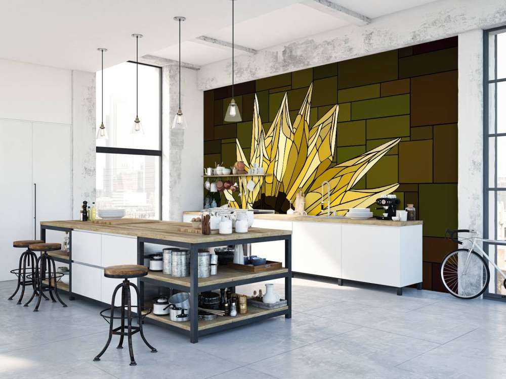 Kwitnąca gazania żółta