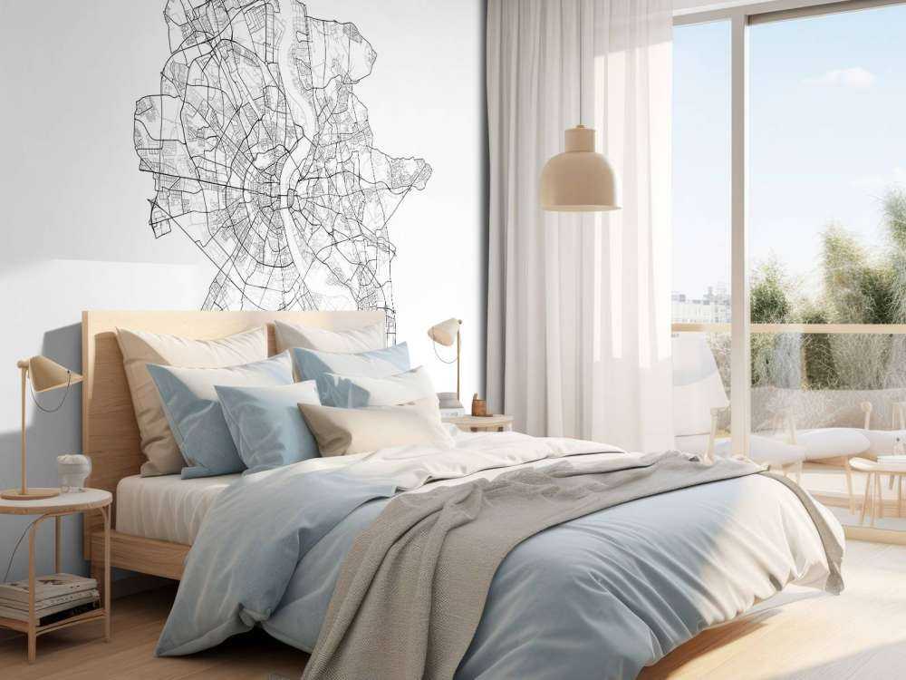 Mapa Kolonii, biała