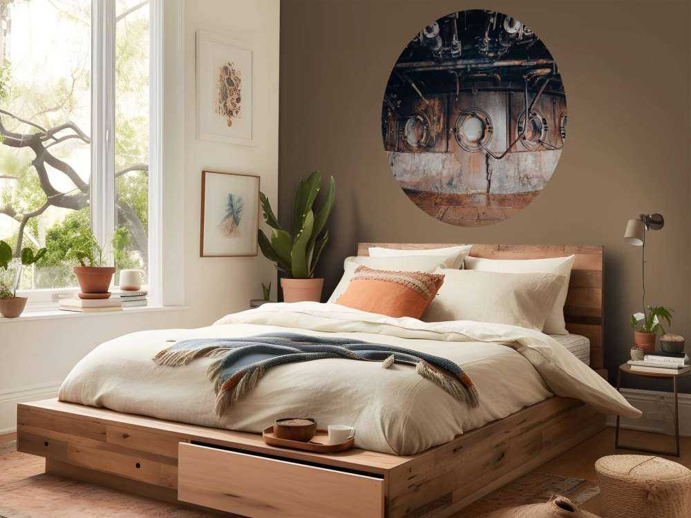 Stary piec przemysłowy