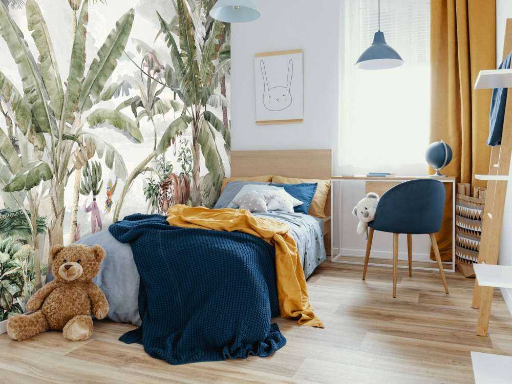 Tropikalny rysunek lasu deszczowego