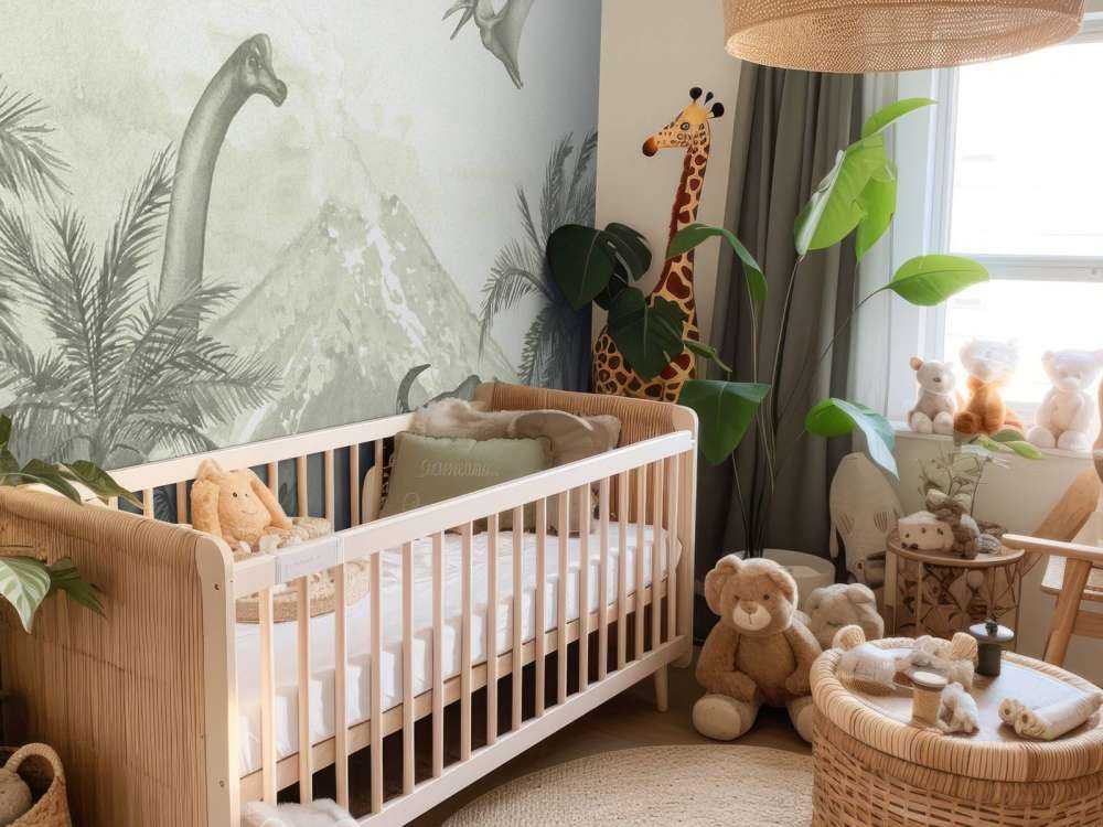 Różne dinozaury w kolorze zielonym