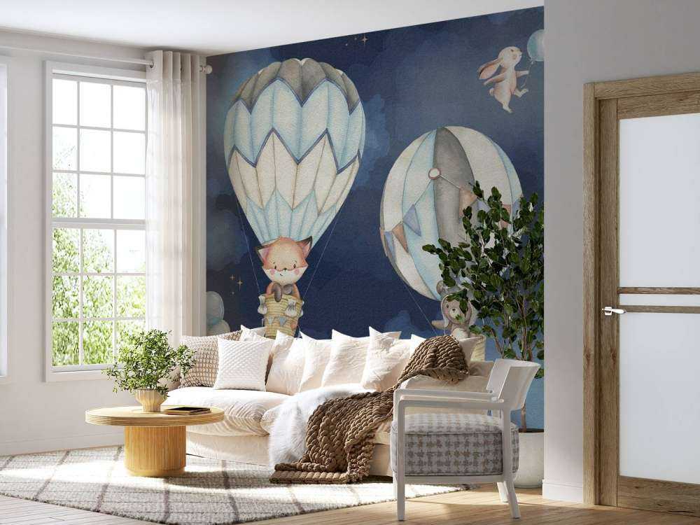 Latające zwierzęta - niebieskie