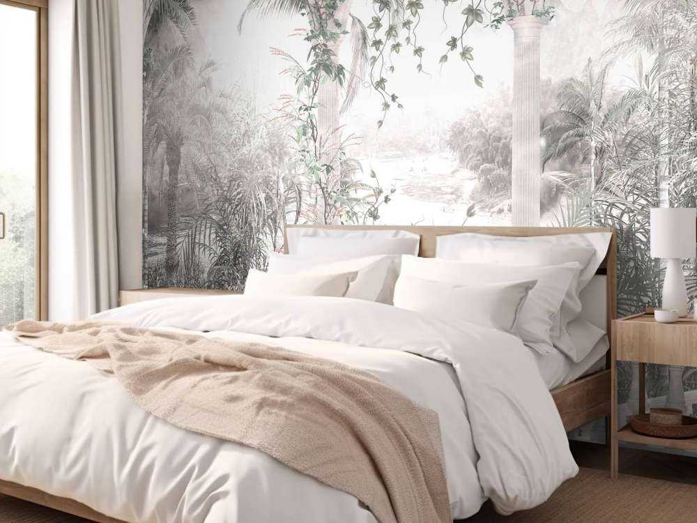 Tropikalne drzewa i liście