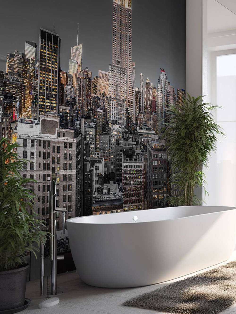 Empire State Building wieczorem