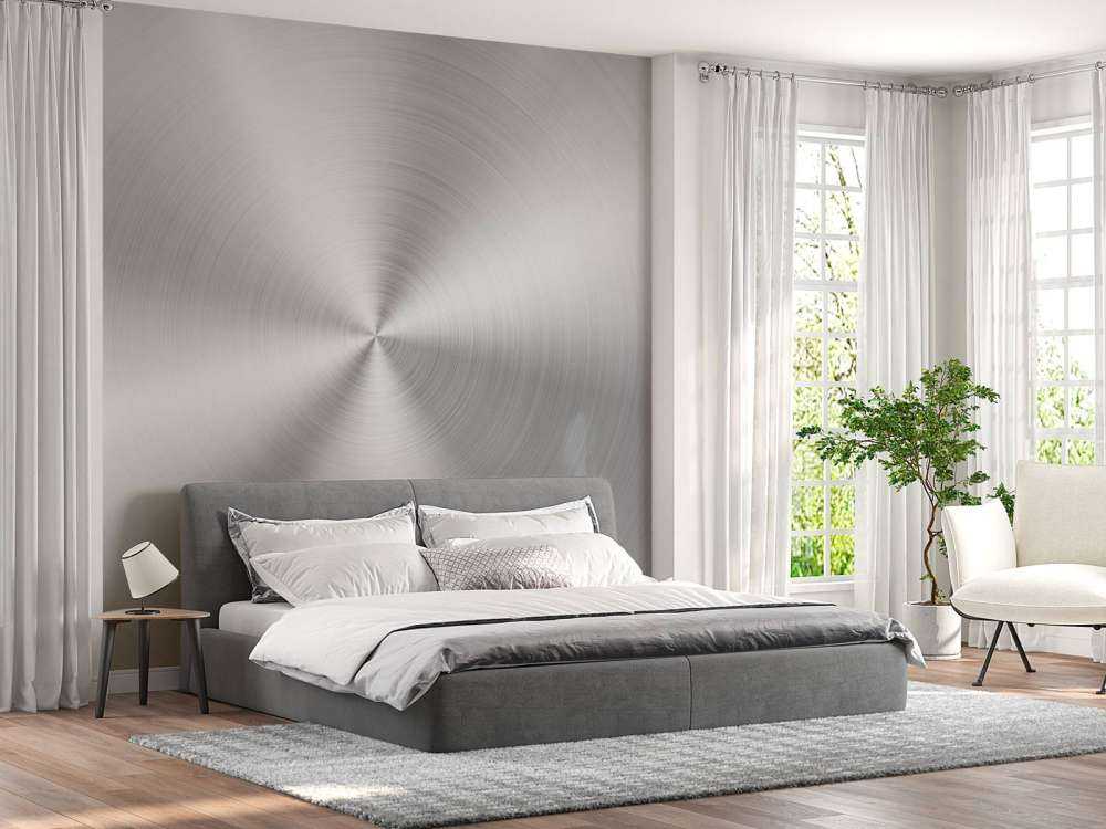 Radialna tekstura metalowa