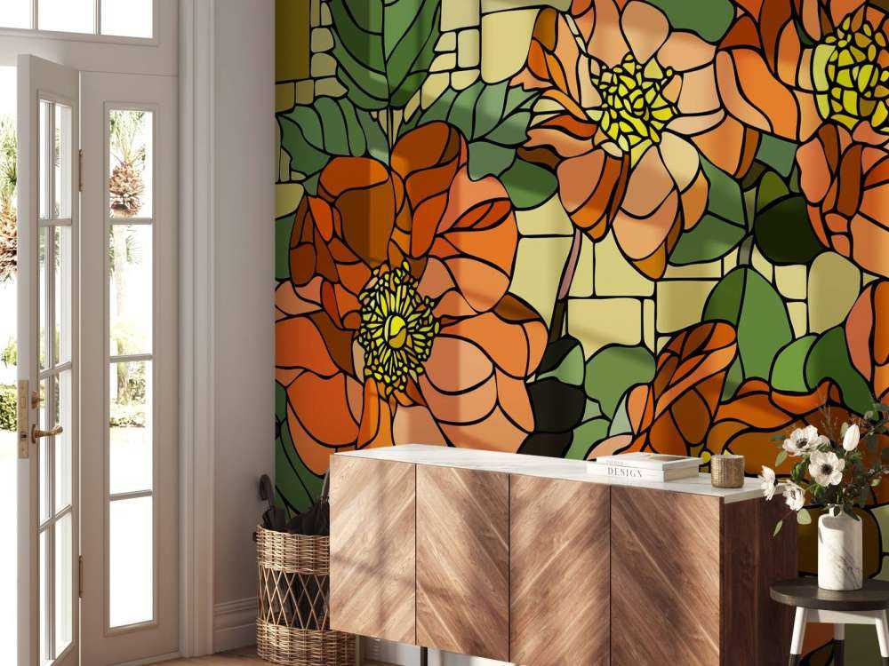 Psie róże w rozkwicie