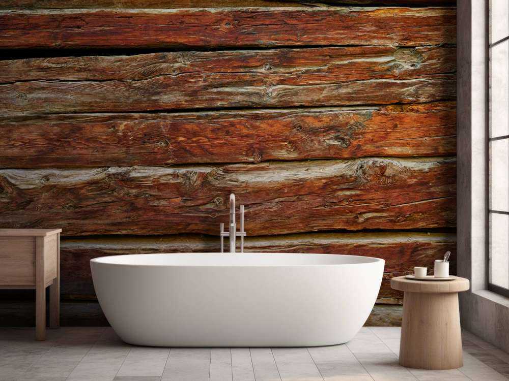 Szorstkie deski drewniane