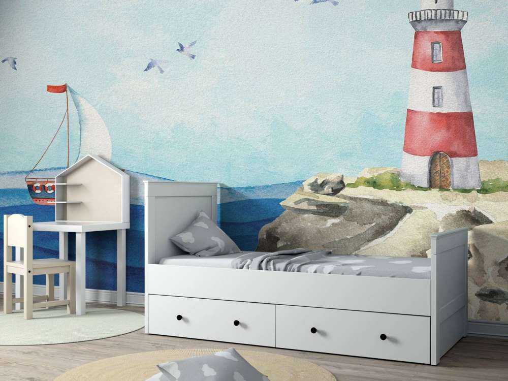 Latarnia morska na skałach