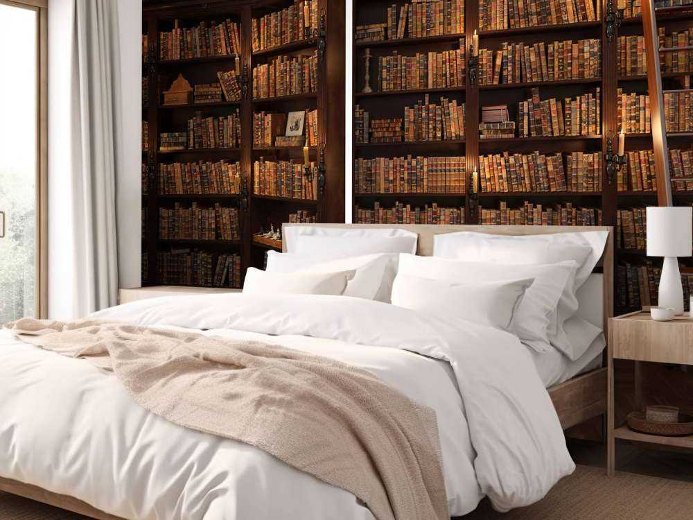 Tajna biblioteka z ukrytymi drzwiami